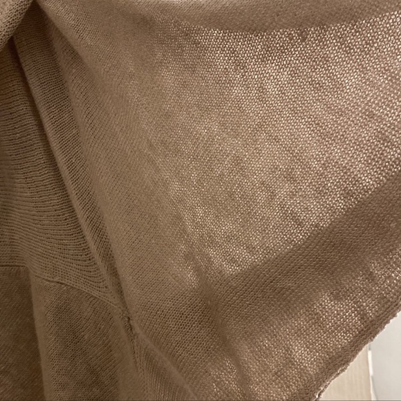 100% linen cardigan cape. Super soft - Picture 7 of 11